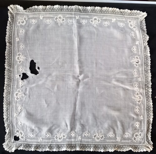 Linge ancien mouchoir - mouchoir, de