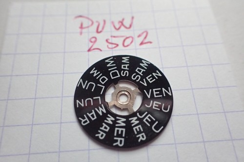 Puw 2502 disque des - :,