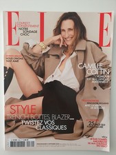 ELLE n°4160 du 11 septembre 2025 Camille Cottin Giorgio Armani style trench TBE