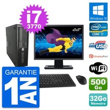 PC HP Z220 SFF Ecran 22" Core