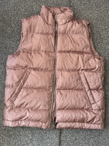 Dior puffer vest pink - vest-,