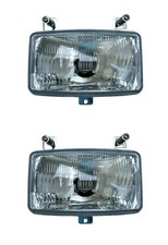 2x Phares H4 Avec Feux de Route Et Croisement F.Tracteur Deutz Fahr Agrotron