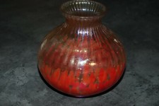 VASE BOULE EN VERRE &