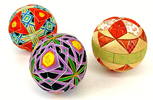 Jeu boules temari - de,