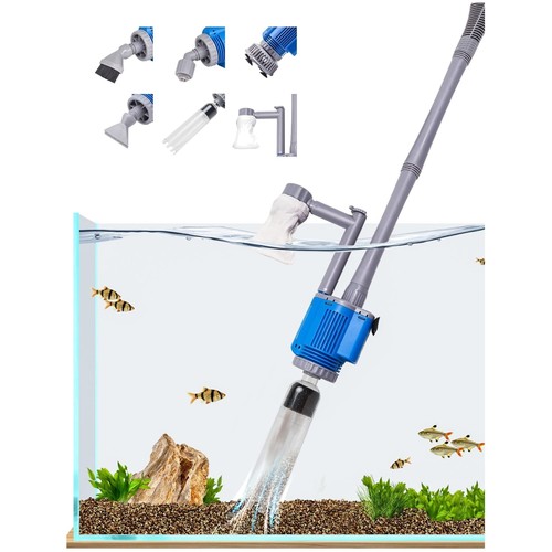 Aquarium gravel cleaner pump - aquarium,