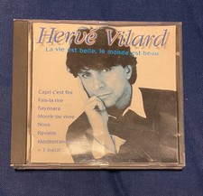 Hervé Vilard La Vie Est Belle Le Monde Est Beau  CD  20 Titres  Capri c'est fini