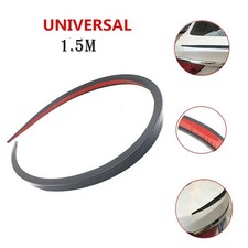 Universel 1.5M Noir Souple Voiture Arrière Toit Coffre Spoiler Aile Lip Bord