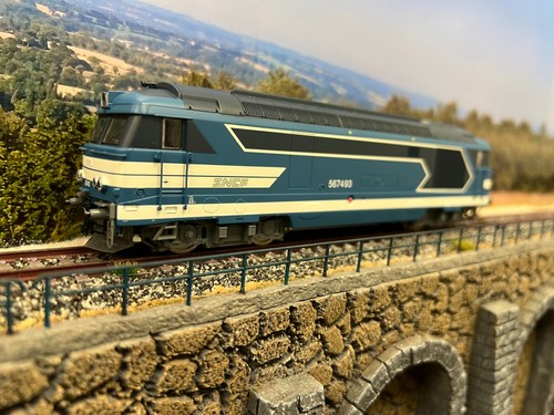 Locomotive 67493 jouef ho - bb,