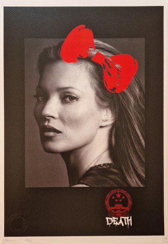 Death nyc sérigraphie - death, kate