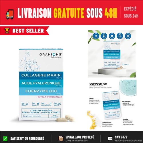 Granions collagène marin - collagène,