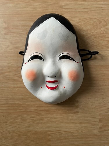 Vintage japanese omen mask - japanese,