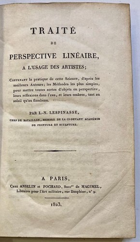 Lespinasse traité de - lespinasse.,