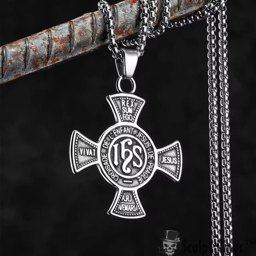 Collier croix croisade - croix,