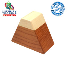 Boîte cube puzzle en bois