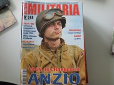 UNIFORMES MAGAZINE REVUE MILITARIA N 345  WWII 1944  LES RANGERS A ANZIO