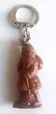 Ancien Porte Cle Père Noel en chocolat