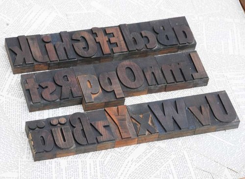 Alphabet mixte caracteres - a-z,