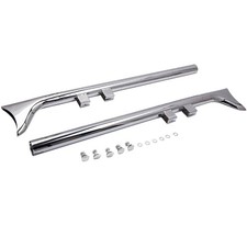 2pcs 36" Fishtail Exhaust Slip