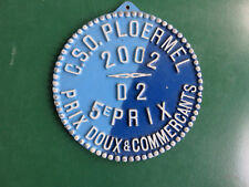 Plaque CSO Concours AGRICOLE HIPPIQUE Ploermel 2002 Prix D2