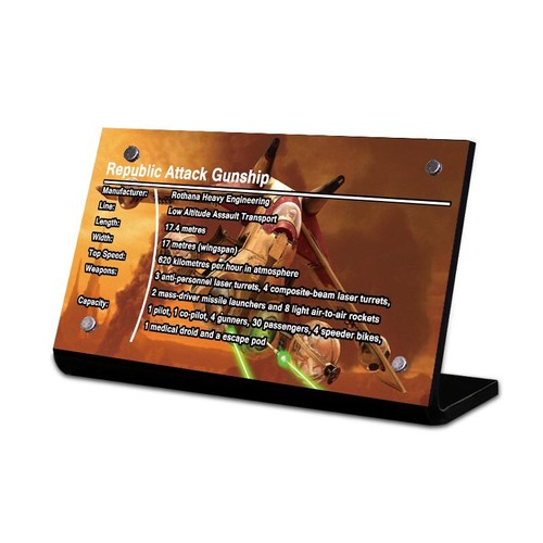 Display plaque stand - display, for