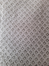 Coupon de tissu - Broderie anglaise blanche - 150 x 75 cm