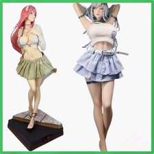 Lot 2 Figurines Sexy Waifu Miko 50 cm Jingliu 45cm Anime Genshin Honkai Poupée