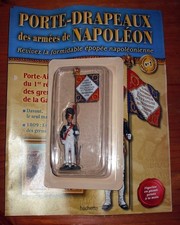 Figurine Hachette Porte Drapeau Grenadier à pied Garde Impériale Napoléon /Neuf