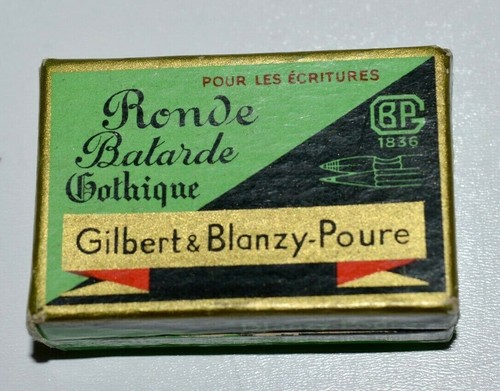Boite plumes gilbert blanzy - -boite,