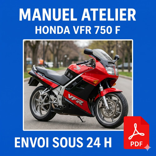 Manuel atelier honda vfr - manuel, f