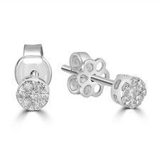Boucles d'oreilles clous or
