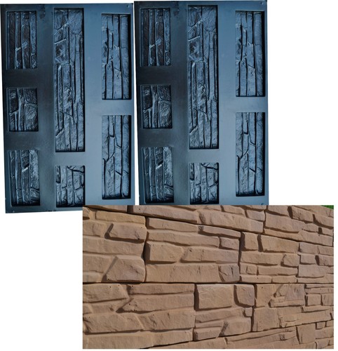 Moules béton plâtre mur - moules, à