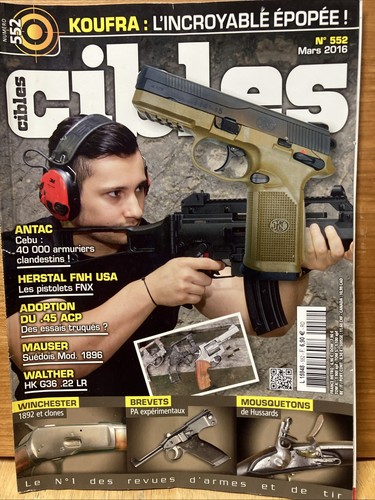 Cibles 552 revue armes à - n,