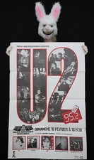 U2 - Rare affiche originale