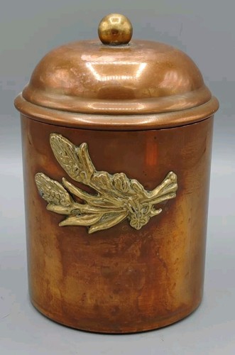 Pot cuivre décor épi - 🍀pot, en
