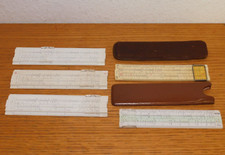 vintage LOT 5 MINI regle à