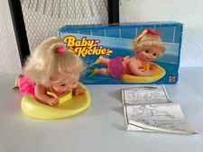 25⚜️ Jouet Poupée Baby Kickie Bébé Nageur  Mattel Vintage Année 1984