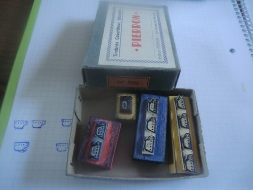 Boite tampons pierron - boite,