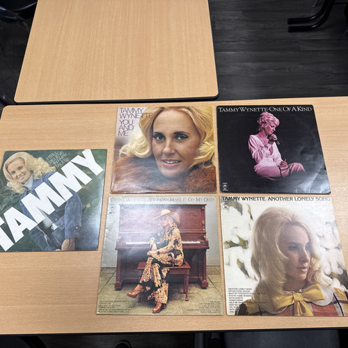 Vinyles tammy wynette - wynette, lot