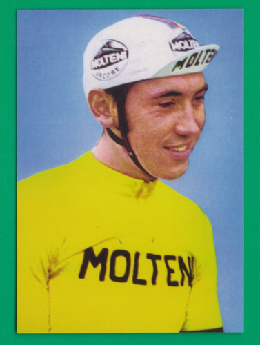 Cyclisme carte cycliste eddy - carte,