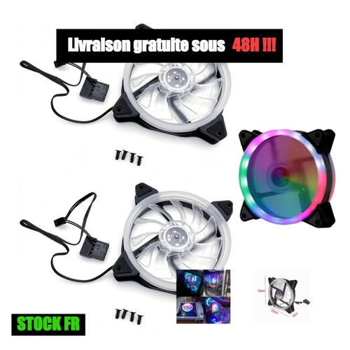 Jzk ventilateur boîtier pc - 2x,