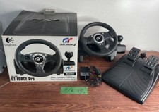 Manette compatible PS2 PS3 Logitech GT Force Pro Feedback Volant d'occasion