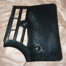 22W-21741-01 ouïe de réservoir noire d'occasion d'origine pour YAMAHA 80 YZ 1983