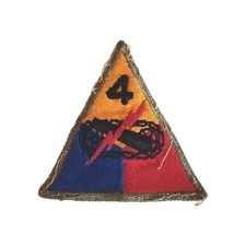 Patch US 4th armored division