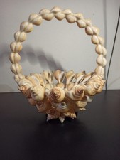 Panier décoratif en coquille