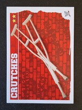 Crutches Carte Catch Topps Slam Attax Mayhem 2010