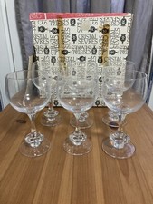 6 verres à eau (numéro 2) en cristal de Sèvres