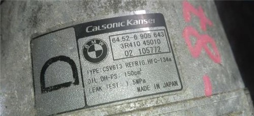Compresseur climatisation bmw - compresseur,