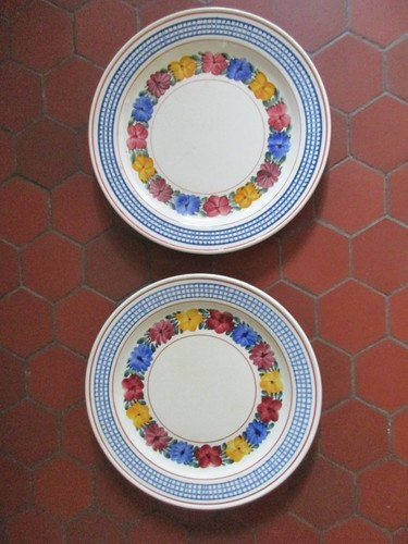 Vintage lot 2 assiettes - vintage, de