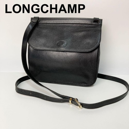 Longchamp leather shoulder bag - longchamp,