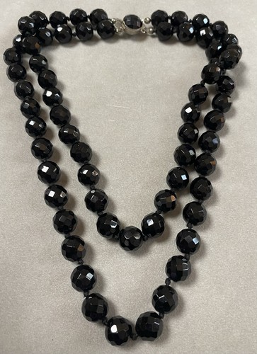 Ancien bijou deuil collier - deuil,